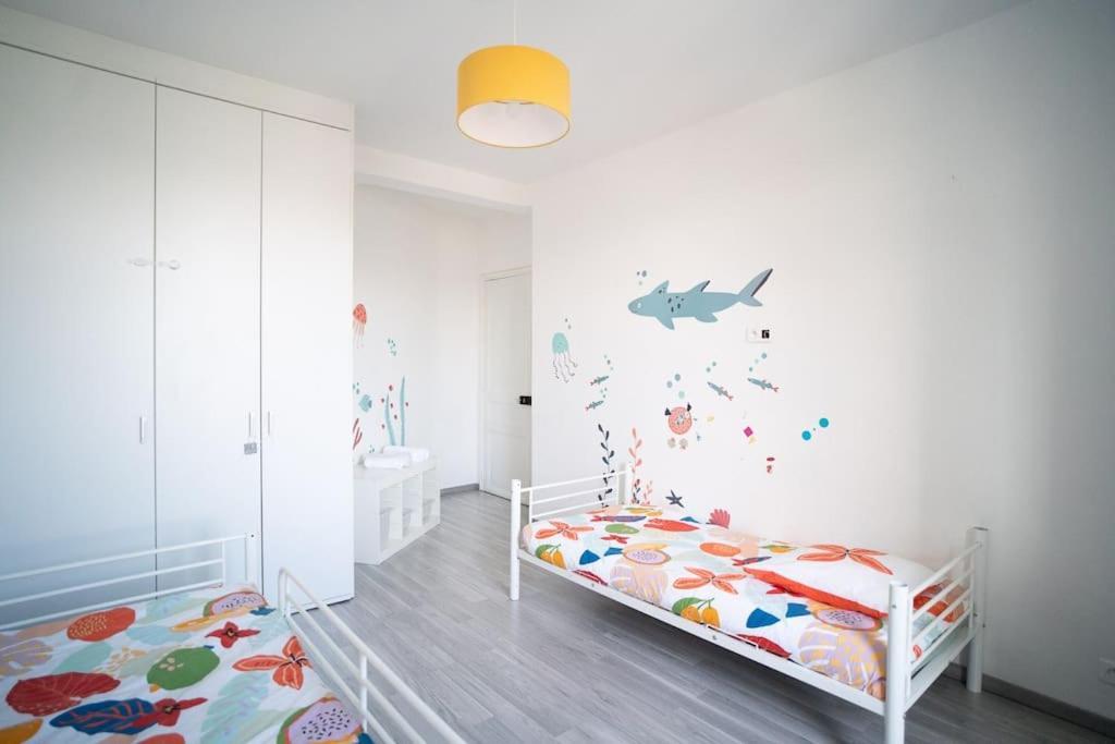 Appartement T4 Vue Mer Proche Gare Et Centre Ville Ajaccio  Eksteriør billede